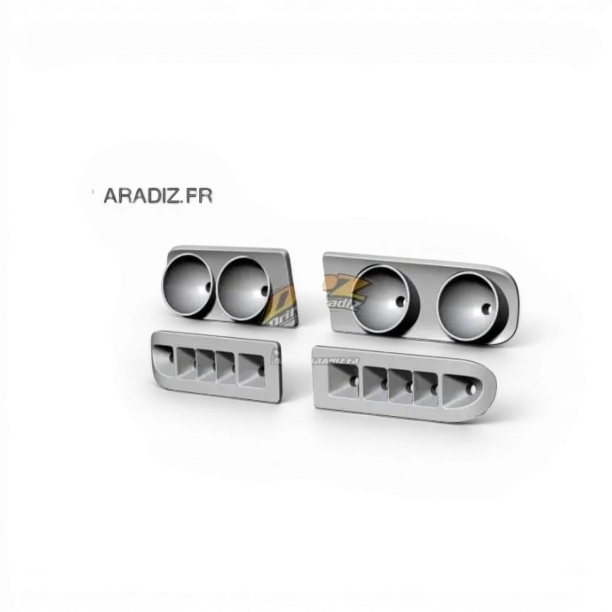 Projecteur de lumière E9 BMW pour personnalisation, en plastique noir avec éléments lumineux visibles.