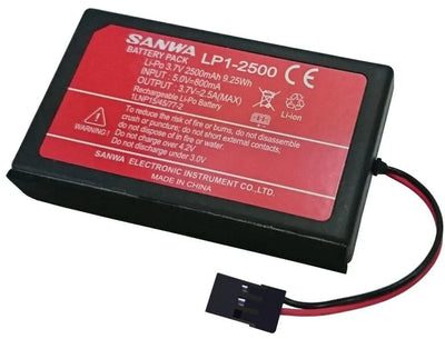 Lipo TX LP1-2500 pour radio sanwa SANWA MT5/M17/M17S/EXZES Z III - 2500mah - Sanwa - S.107A10991A
