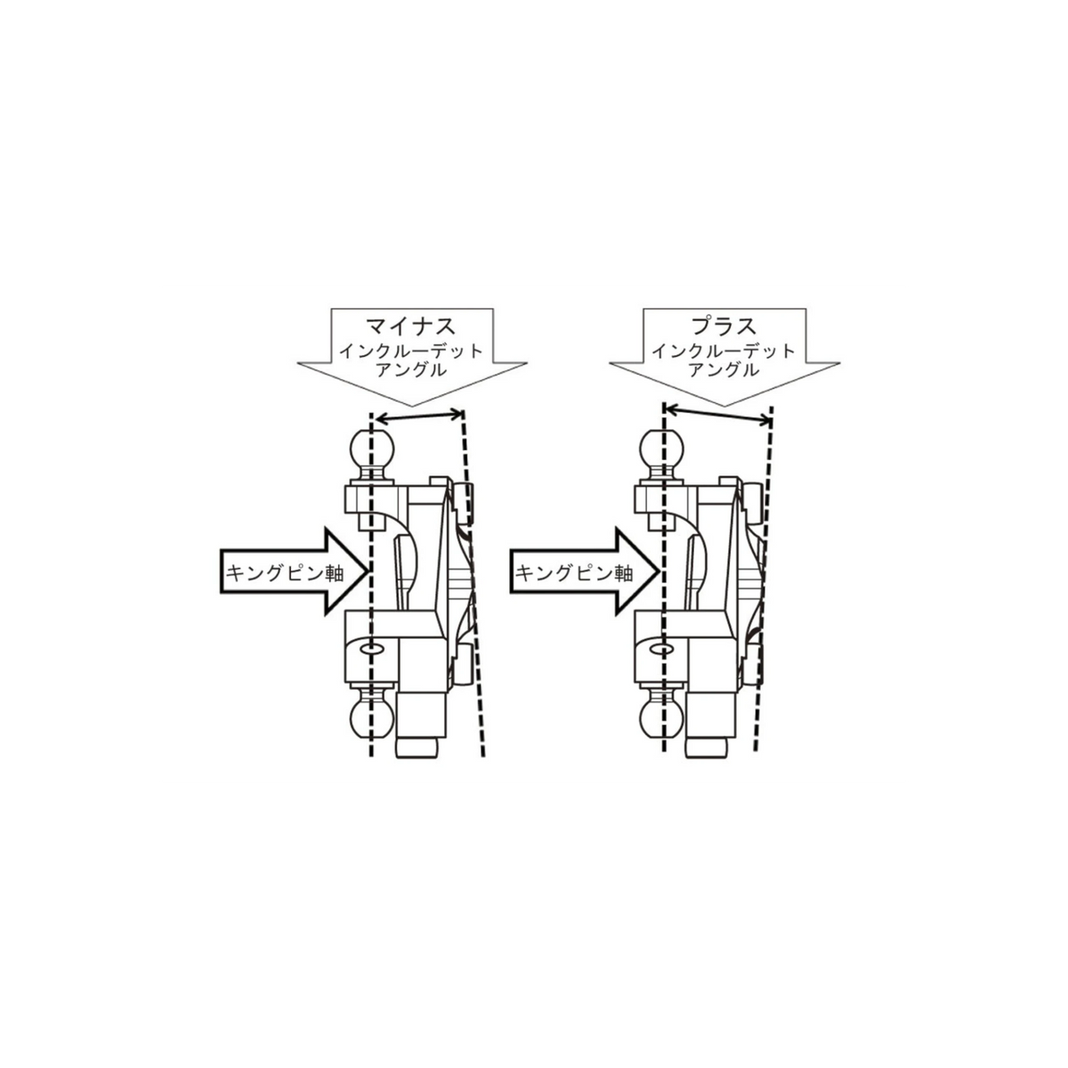 Logements de moyeu I.A. ±3° / Trail 0, ±3 mm pour fusées V.I.A. HIKOtech, pièce détachée pour vélo tout-terrain.