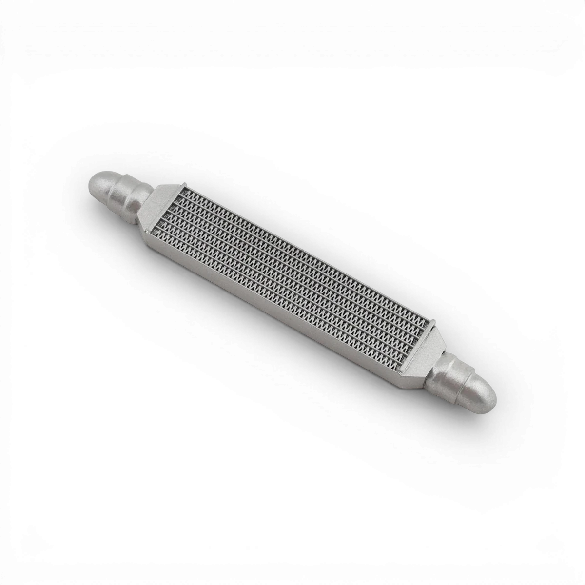 Intercooler à profil bas personnalisé de la marque Src Sideways RC, vu en détail.