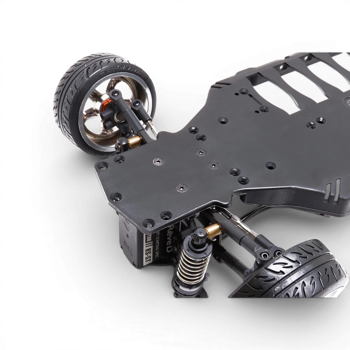 Module avant VX-DOCK ZERO de Wrap-UP next, pièce détachée pour drone, avec détails de la structure en plastique noir.