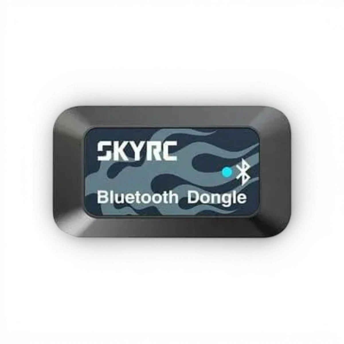 Module dongle Bluetooth SkyRc pour électronique, compatible avec Sky600135-01, connecté à un appareil électronique.