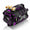 Moteur drift Xerun D10 Brushless - 10.5T - Noir/Violet - HOBBYWING