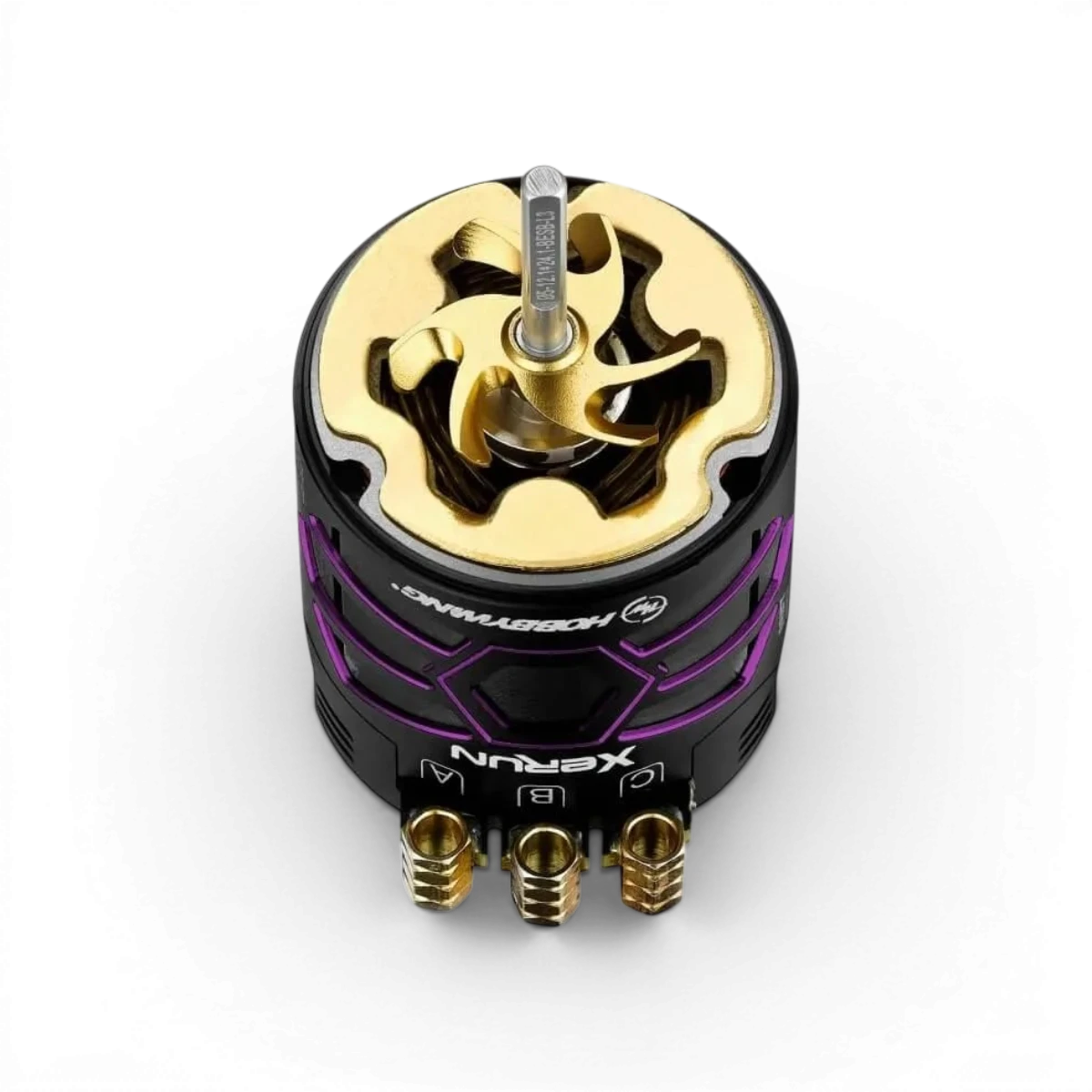 Moteur drift Xerun D10 Brushless - 10.5T - Noir/Violet - HOBBYWING - DriftParadiZ