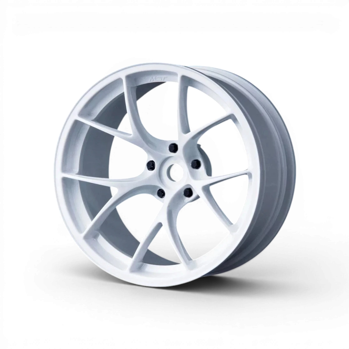 Jeux de 4 jantes blanches Max Speed Technology RID +11 pour roues, design léger et moderne.