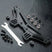 Rear aluminum shock tower Black RMX 