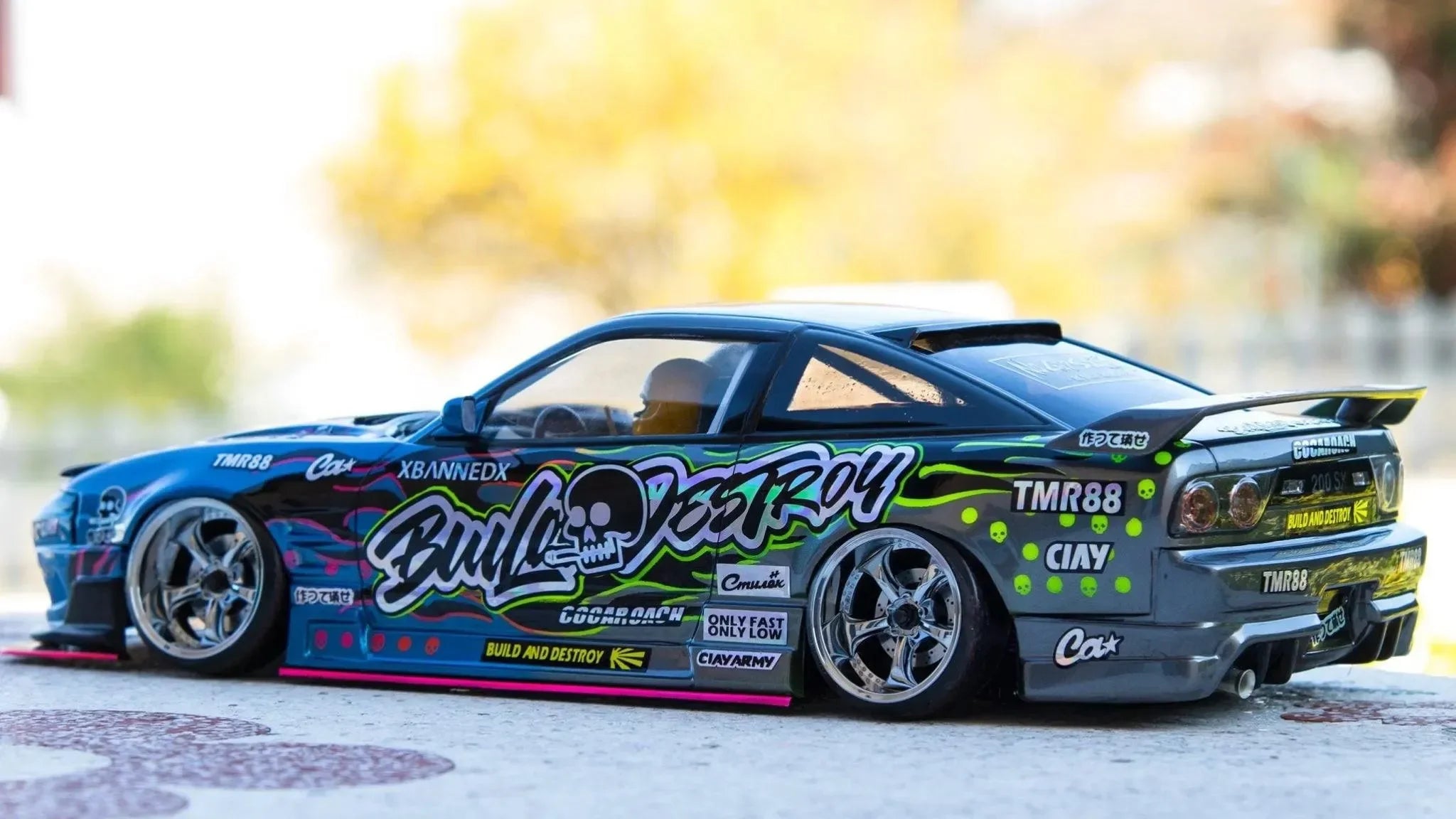 Nissan 180SX - Origin Labo - PANDORA RC RC - PAB -3147 – DriftParadiZ
