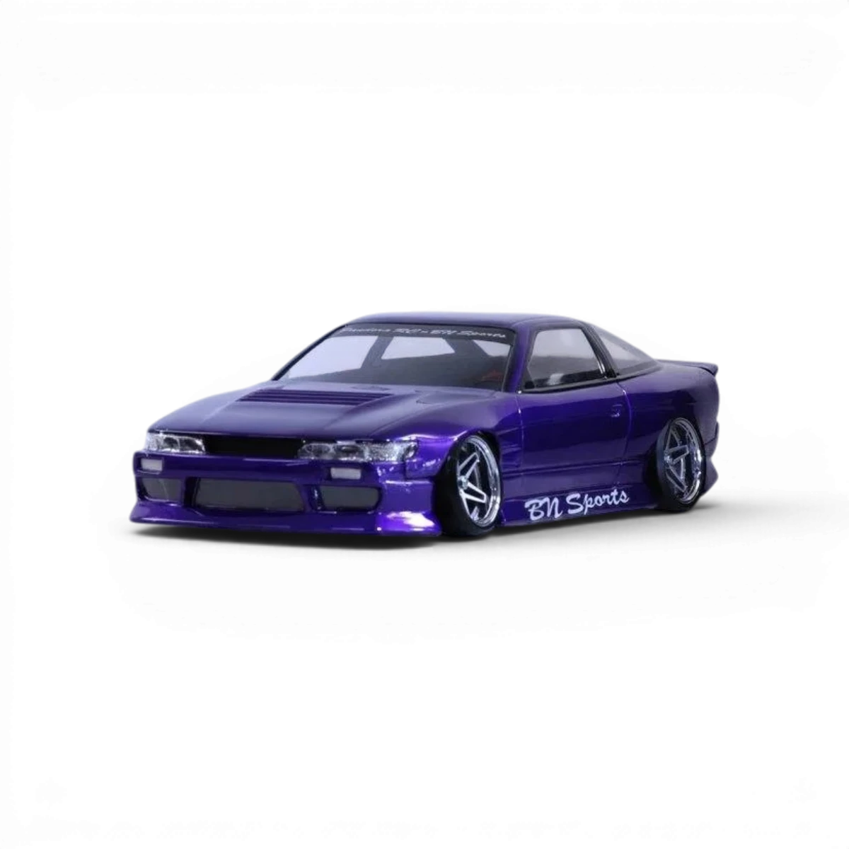 Voiture radiocommandée Nissan Sileighty S13 BN Sports de Pandora RC, carrosserie détaillée pour modélisme automobile.