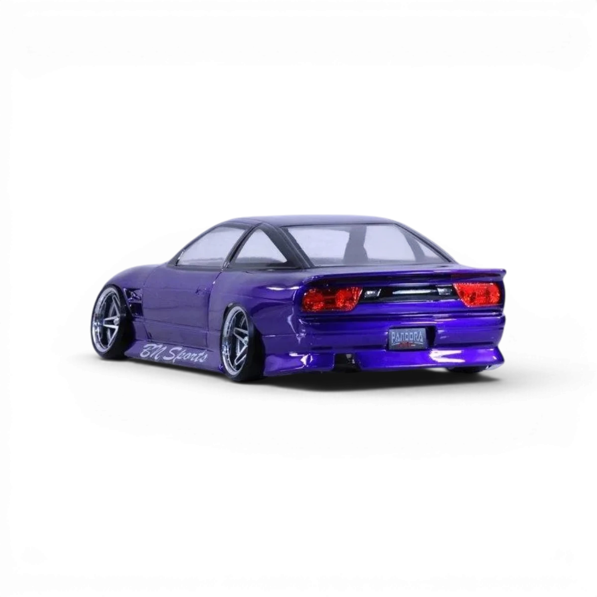 Voiture télécommandée Nissan Sileighty S13 BN Sports de Pandora RC, carrosserie détaillée pour modélisme RC.