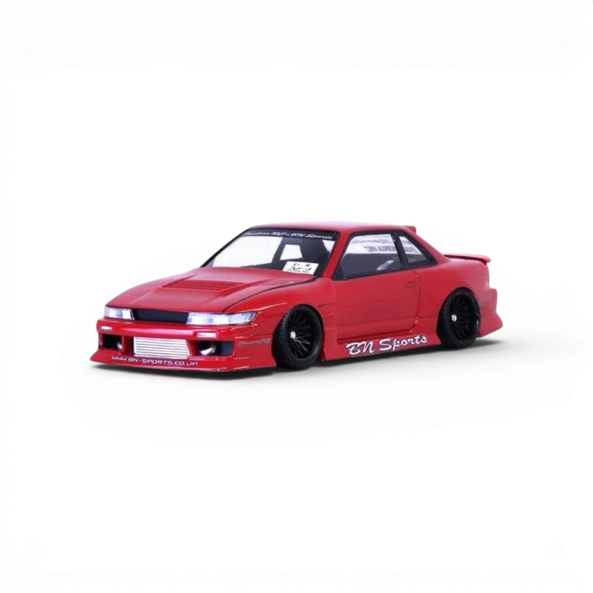 Roue de carrosserie Nissan Silvia S13 BN Sports pour voiture télécommandée Pandora RC, détail du modèle avec finitions précises