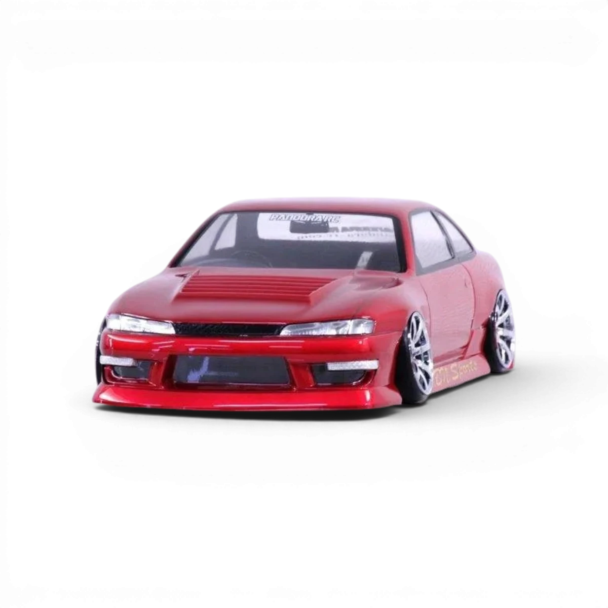 Carrosserie Nissan Silvia S14 tardive de modèle BN SPORTS pour voiture RC Pandora RC, finition détaillée et design réaliste
