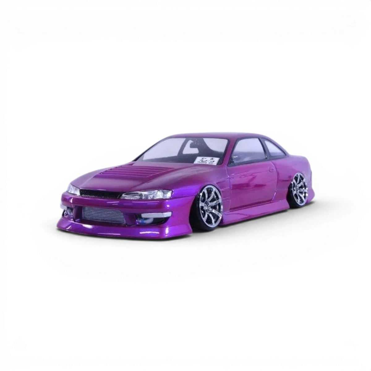 Carrosserie Nissan Silvia S14 tardif BN SPORTS de Pandora RC, détail visuel de la carrosserie pour voiture RC.