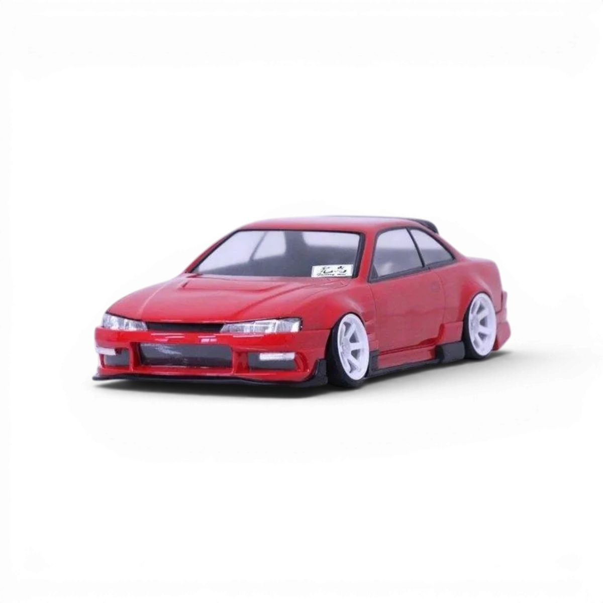 Carrosserie Nissan Silvia S14 tardive de Pandora RC, modèle pour voiture télécommandée, vue de face.