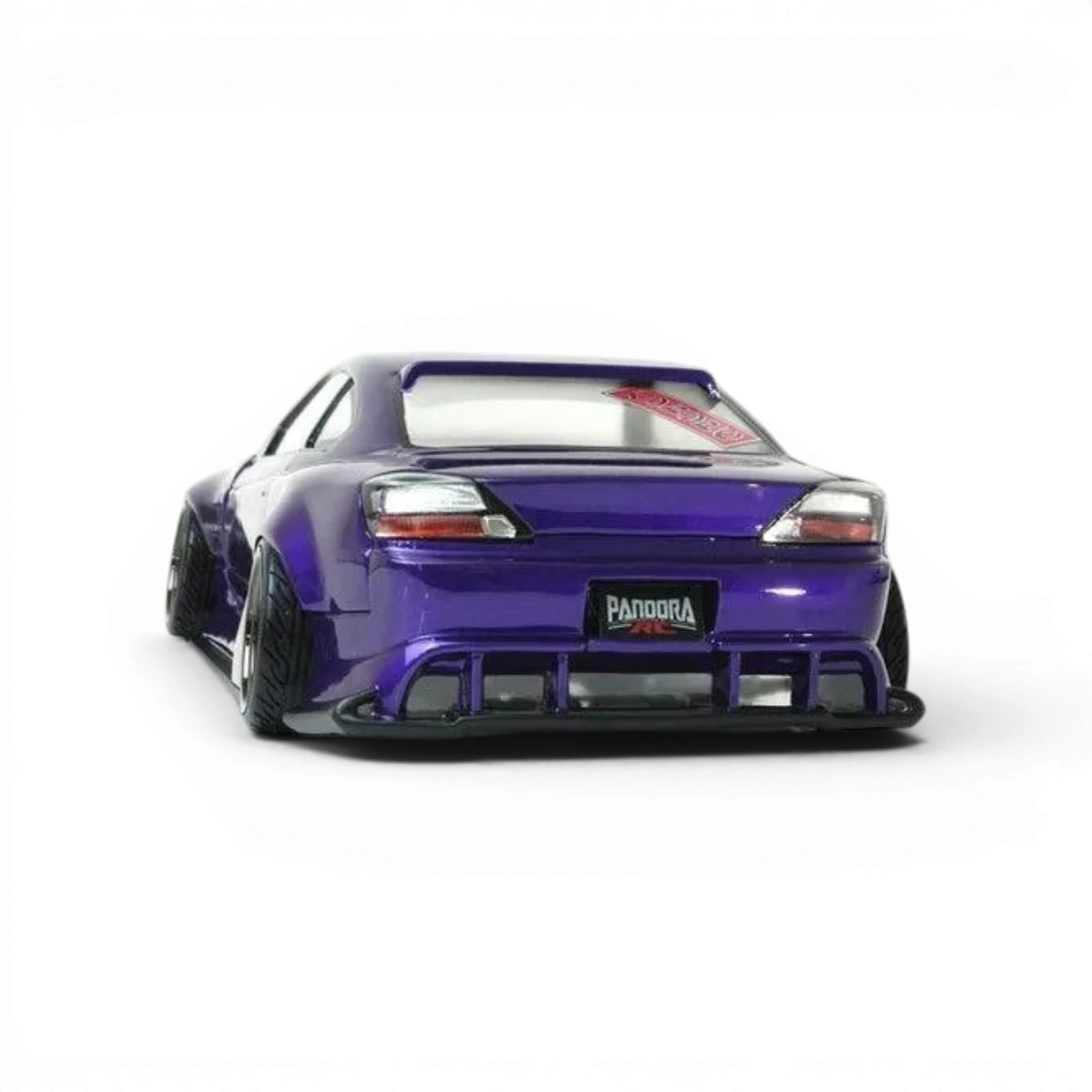 Carrosserie Nissan Silvia S15 Raijin ORIGIN Labo pour voiture RC Pandora RC, vue détaillée de la carrosserie.