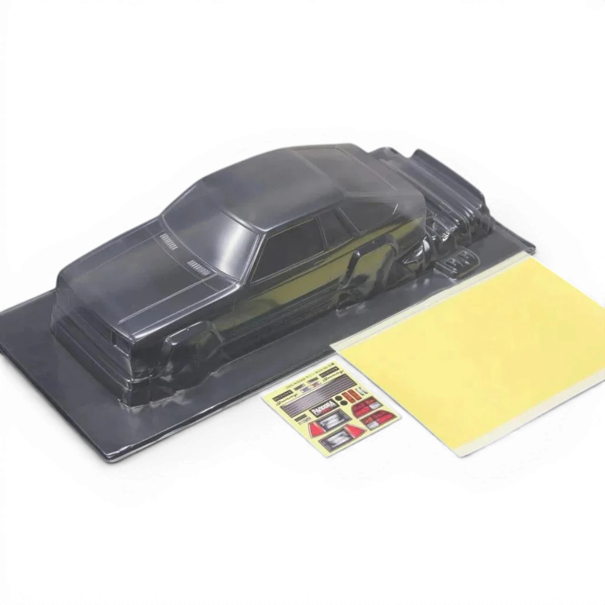 Carrosserie de Nissan Sunny B310 N2 de Pandora RC, détail du modèle et la finition de la carrosserie.