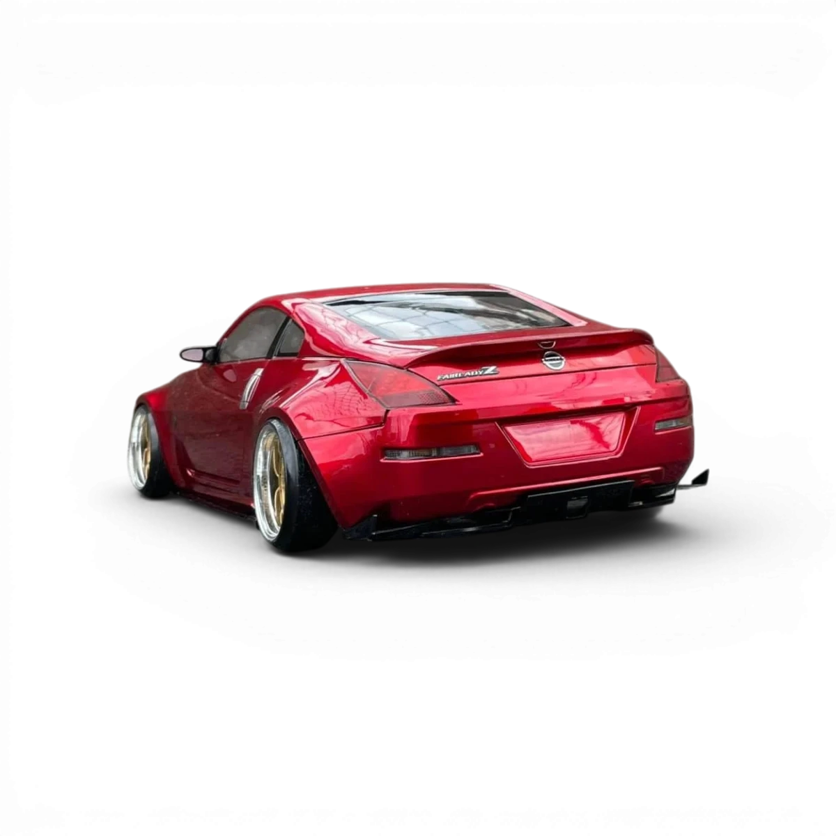 Carrosserie Nissan Z33 Spirit Rei pour voiture RC Addiction RC Design, finition détaillée et design réaliste.