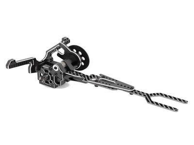 Black - Differential cage/Upper platinum/shock absorber tower for YD2 - RhinoRacing - RR-820B