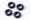 O-ring P4 (4 pièces)  - Rêve D - RC-R-P4B
