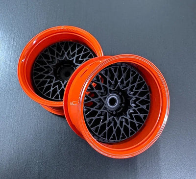 Orange brillant Cercle + Granseeker Centre disque Noir brillant (2 pièces) - Tetsujin - TT-8316