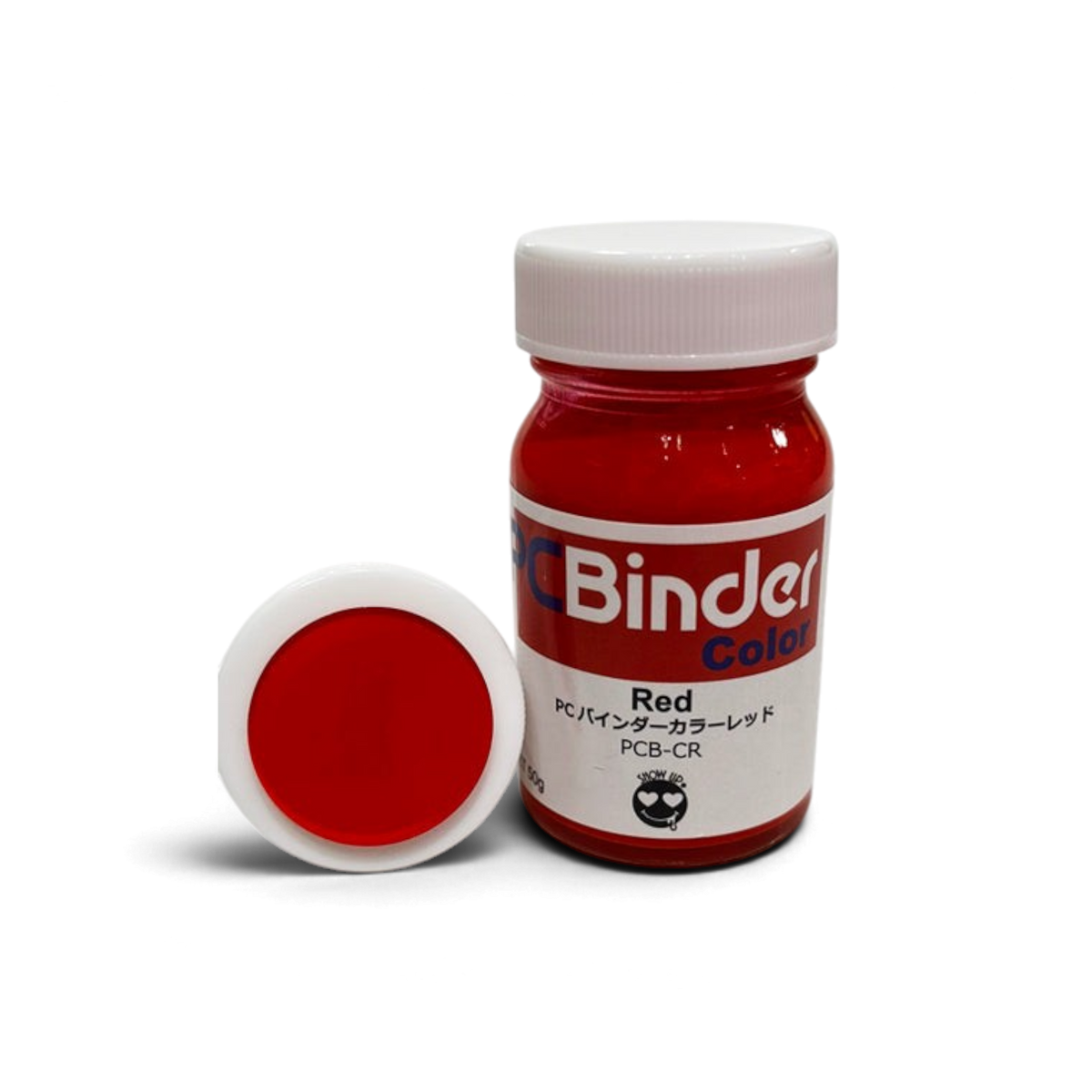 Pochette PCBinder peinture tout en un rouge de la marque Show UP, conçue pour organiser et protéger documents et accessoires.