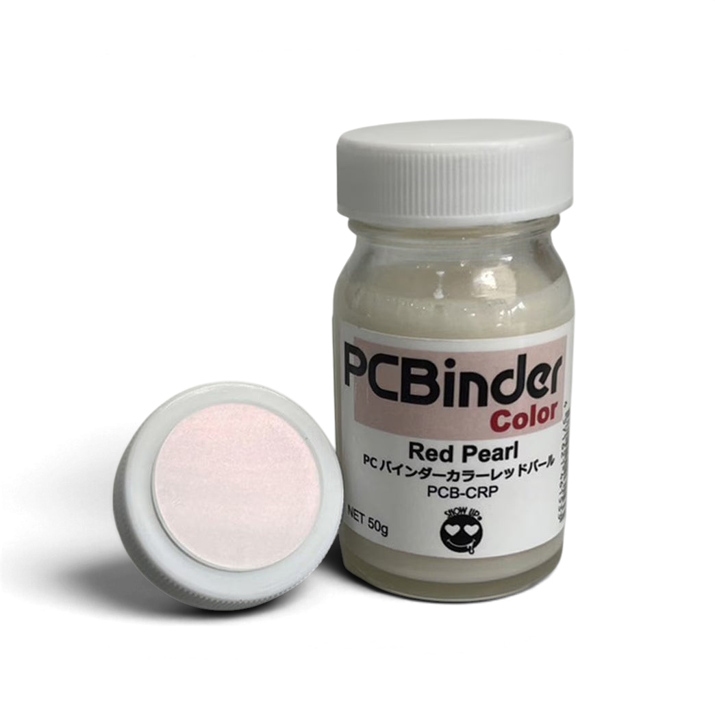 Binde d'art PCBinder peinture tout en un rouge perle de la marque Show UP, avec finition brillante et design élégant.