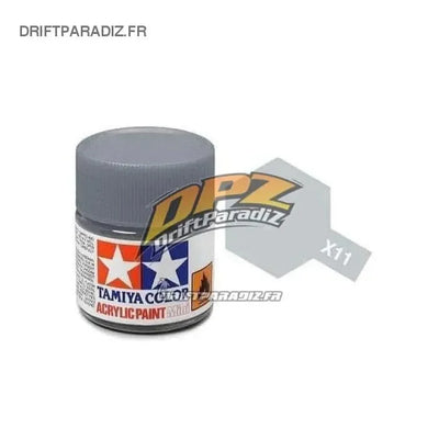 Peinture  Argent Chromé Brillant X11 - TAMIYA - 81511