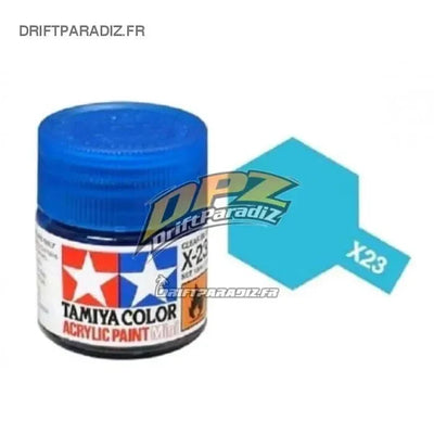 Peinture  Bleu translucide Brillant X23 - TAMIYA - 81523