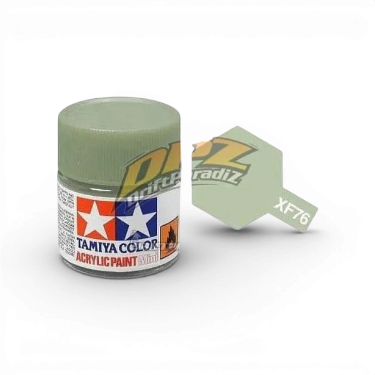Peinture Tamiya Gris Vert Marine Japonaise Mat XF76 pour modèles et maquettes, texture mate et finition précise.