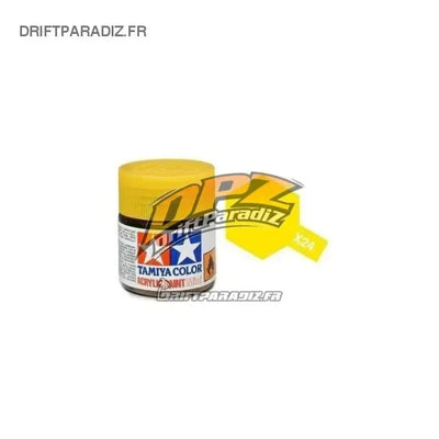 peinture  jaune Translucide X24 - TAMIYA - 81524
