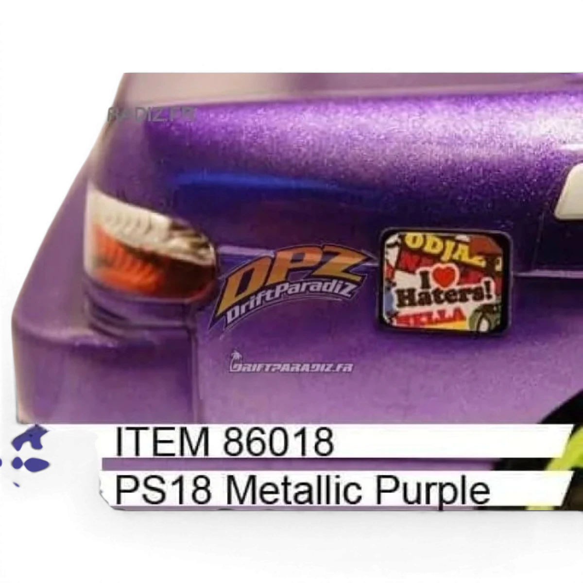 Peinture lexan - PS18 violet métallisé - TAMIYA - DriftParadiZ