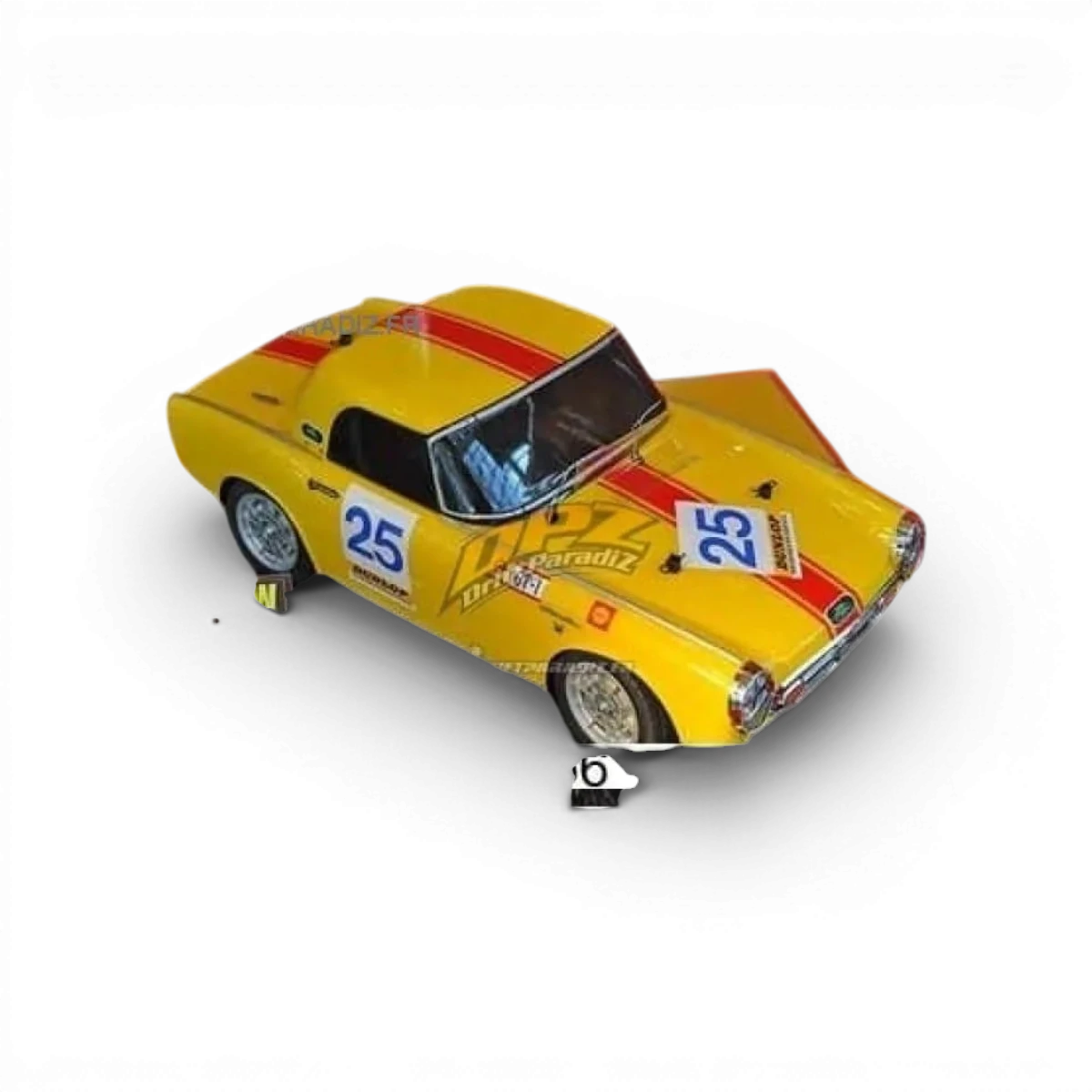 Peinture lexan - PS56 jaune moutarde - TAMIYA - DriftParadiZ