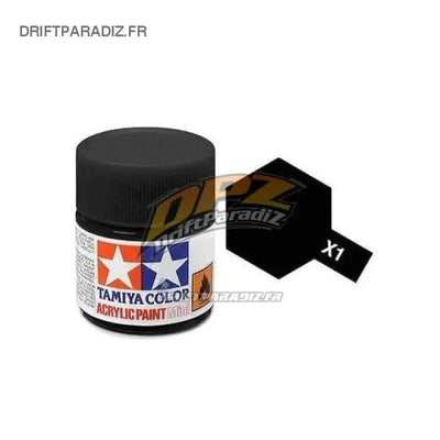 Peinture Noir Brillant X1 - TAMIYA - 81501