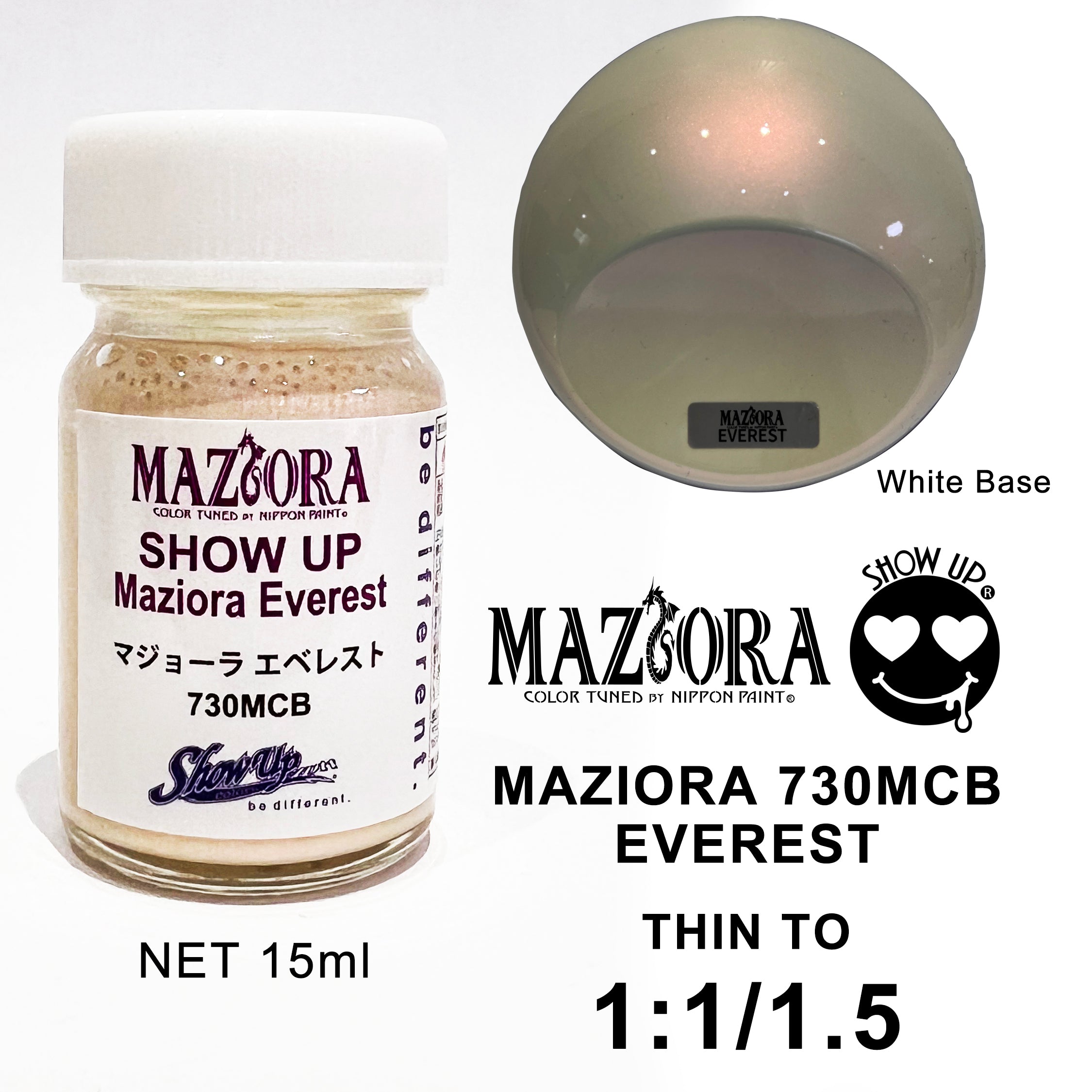 Peinture polarisée Maziora EVEREST - Show UP - 730MCB - DriftParadiZ
