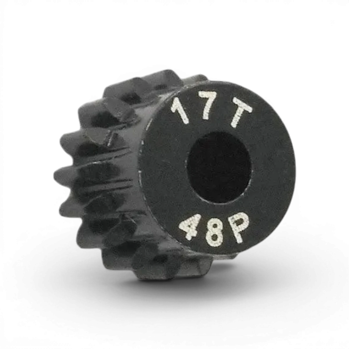 Pignon moteur de 17 dents en aluminium traité pour pièces détachées, modèle 48dp, fabriqué par Integra.