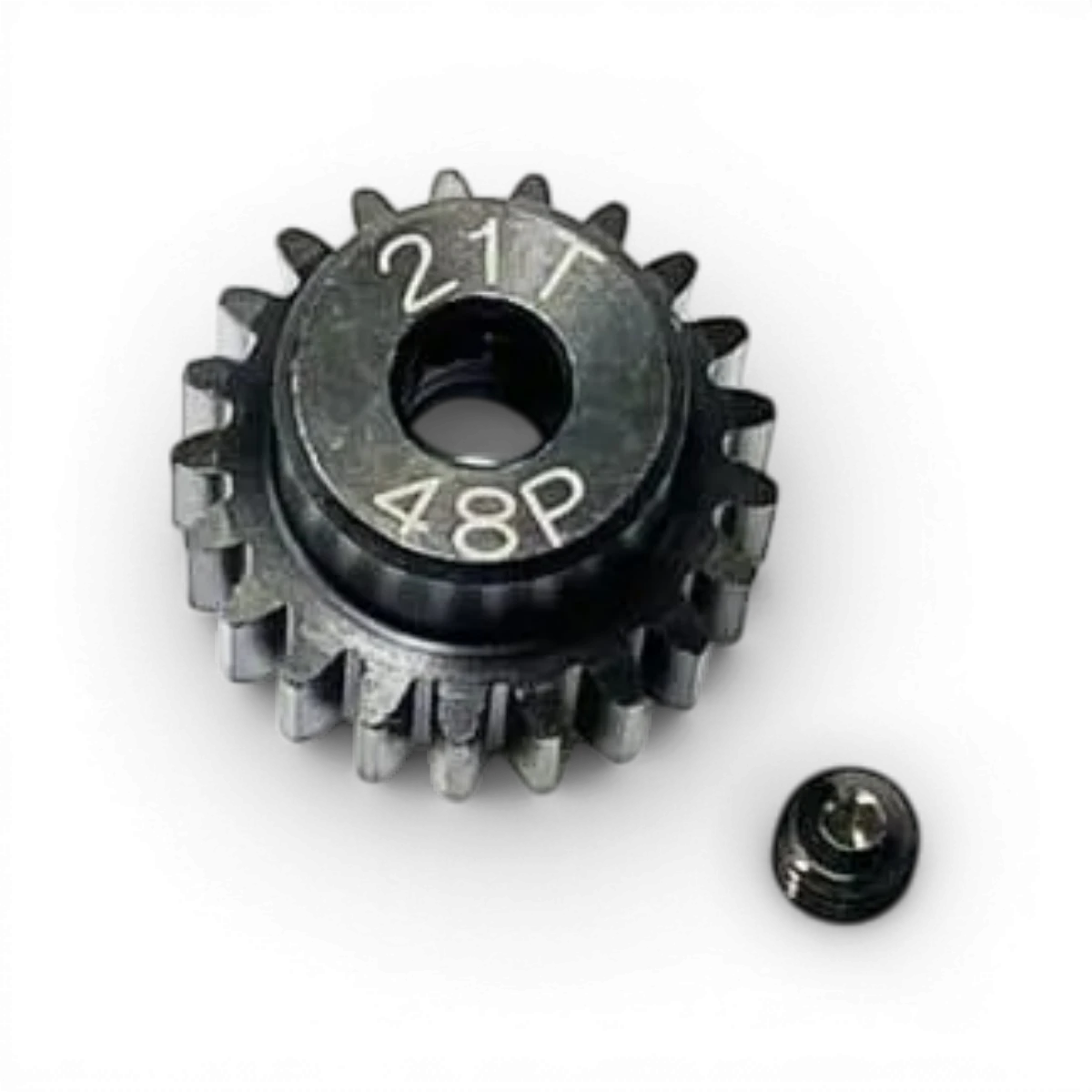 Pignon moteur 21 dents 48dp en acier trempé - Topline - DriftParadiZ