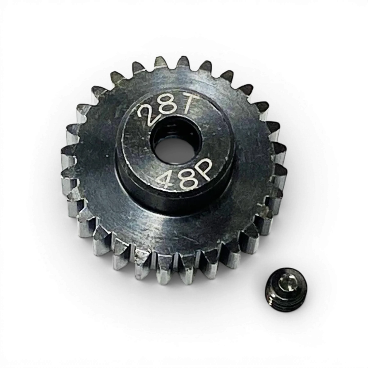 Pignon moteur 28 dents 48dp en acier trempé - Topline - DriftParadiZ