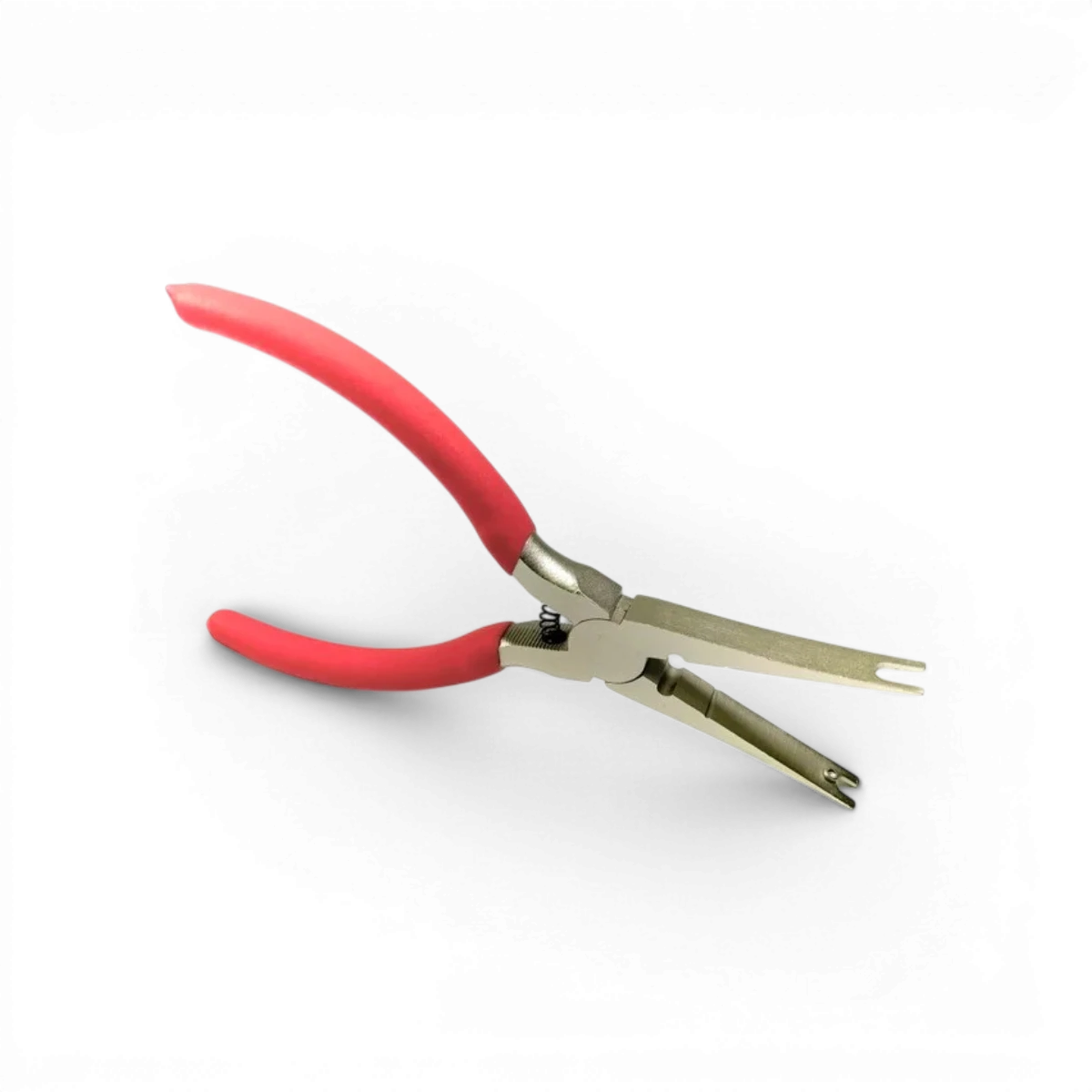 Pince à rotules absima, accessoire pour fixation précise, montrée en gros plan avec détails métalliques.
