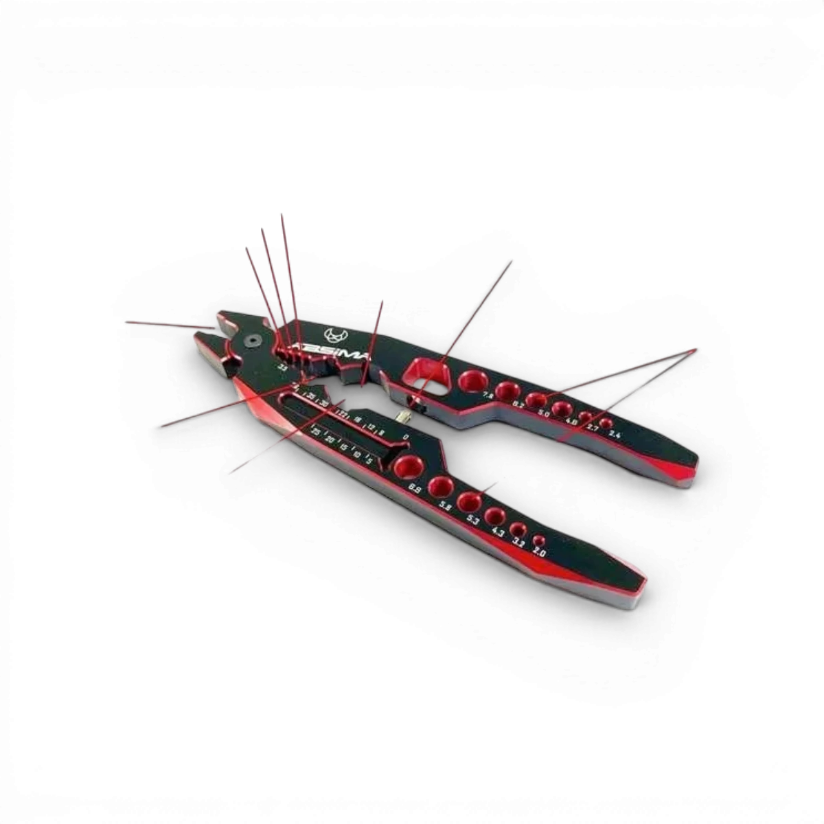 Pince multifonctions Absima, accessoire pour modélisme RC, avec plusieurs fonctions pour manipulation précise et efficace.