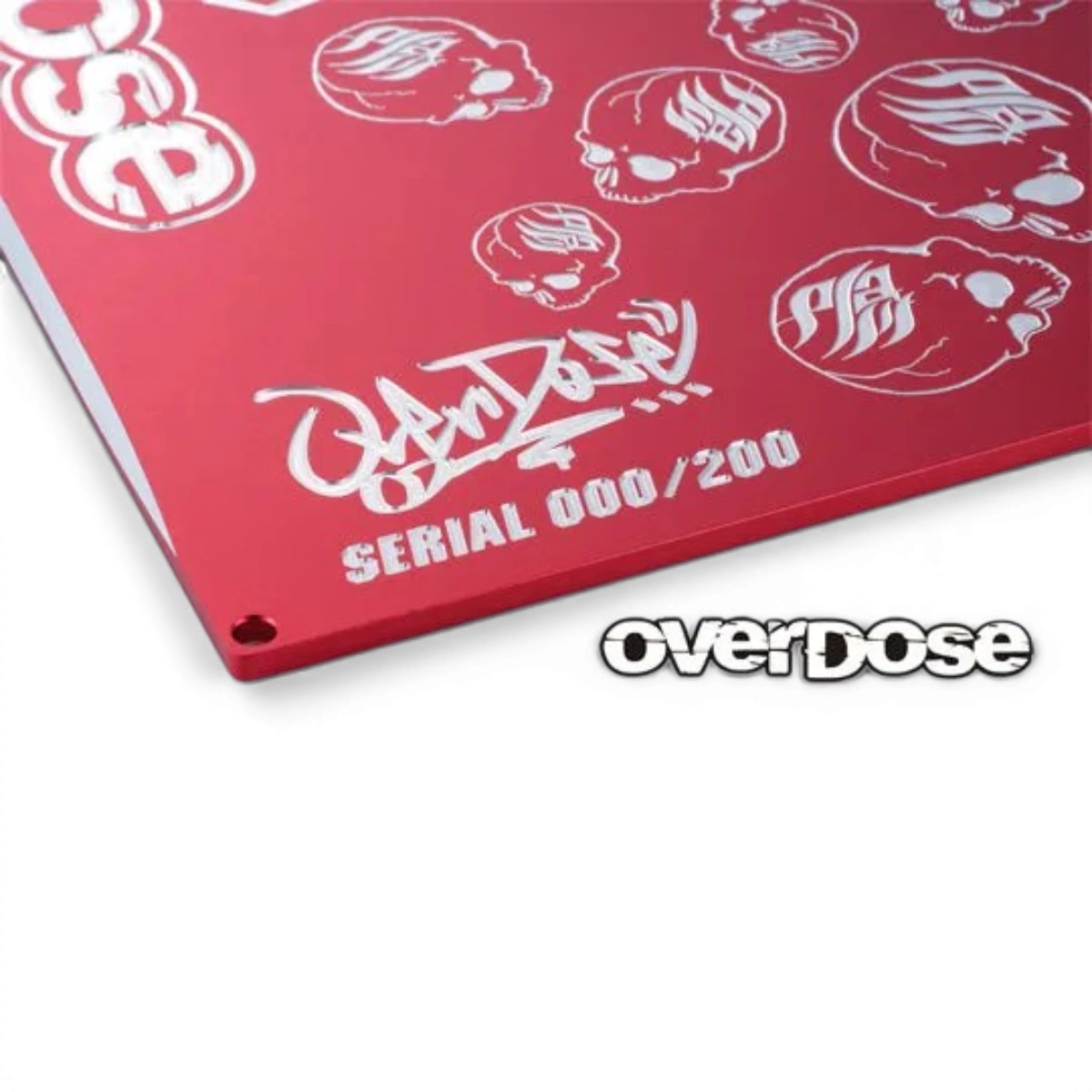 Planche de Réglage OVERDOSE Ver.2 (Weld Skull) "Usinée" - OVERDOSE - DriftParadiZ