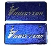 Plaque immatriculation autocollante 3D - Addiction rc design