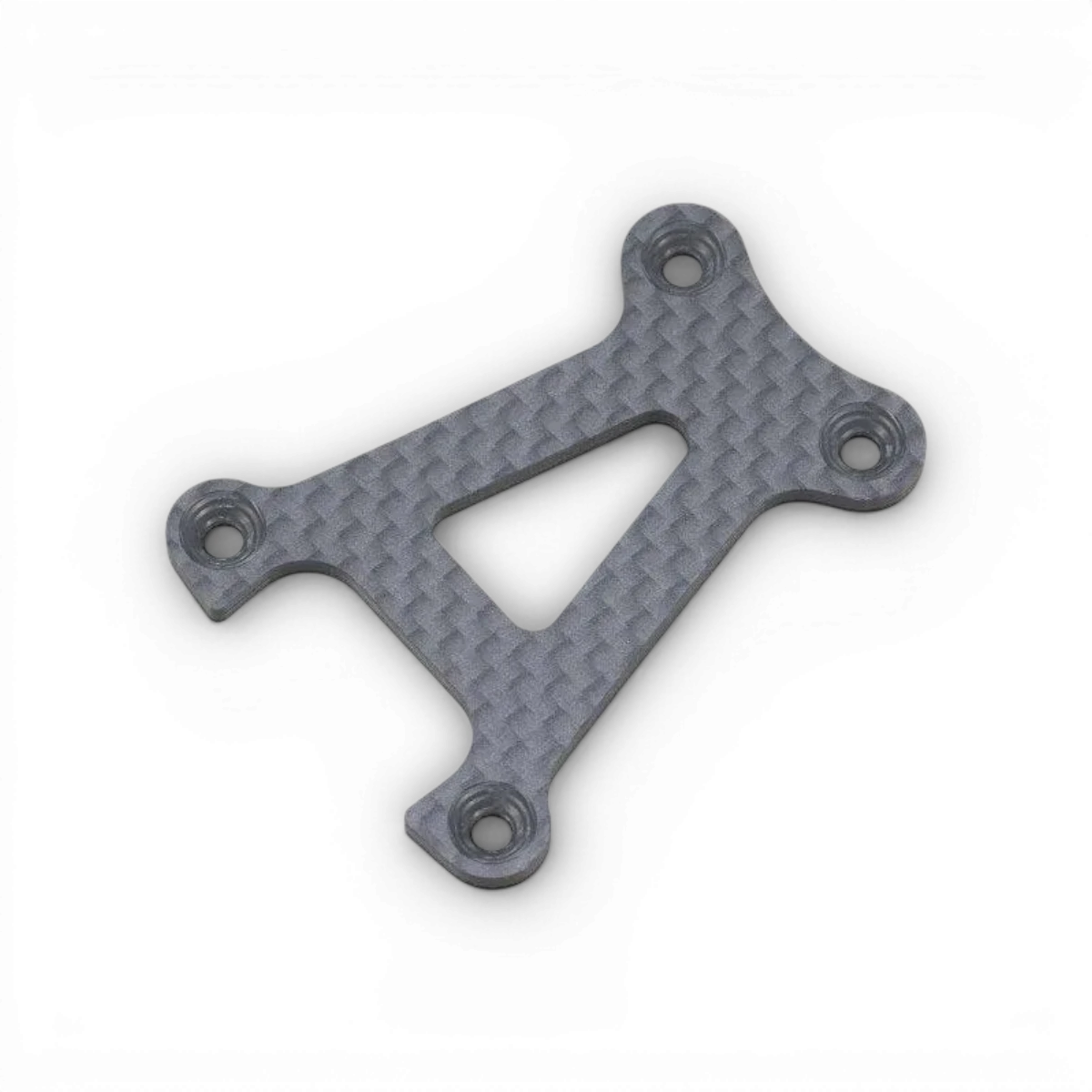 Platine supérieure arrière SD 2.0 en carbone pour voiture RC Team Yokomo, pièce détachée légère et résistante.