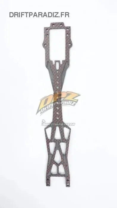 Platine supérieure carbone Rouge D5s - 3Racing - SAK-D5625/RE