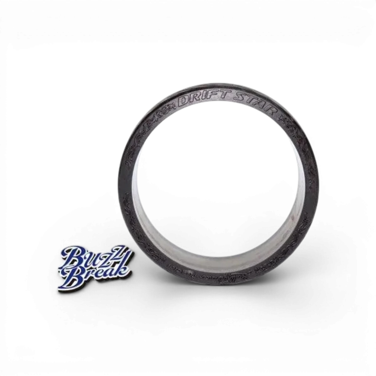 Roues Drift Star Rolling Dancer de BuzzBreak, pneus pour voitures de drift, avec motif de rouleau et design sportif.