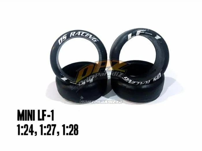 MiniZ LF-1 tires - 11mm wide (4pcs) - DS Racing - DriftParadiZ