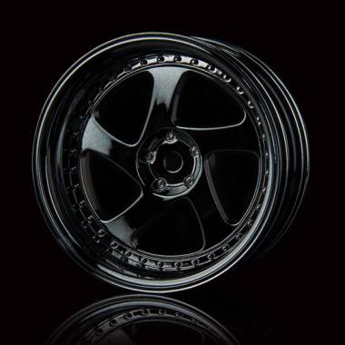 TMB +8 Chrome/Black Rims - MST - 102045SBK