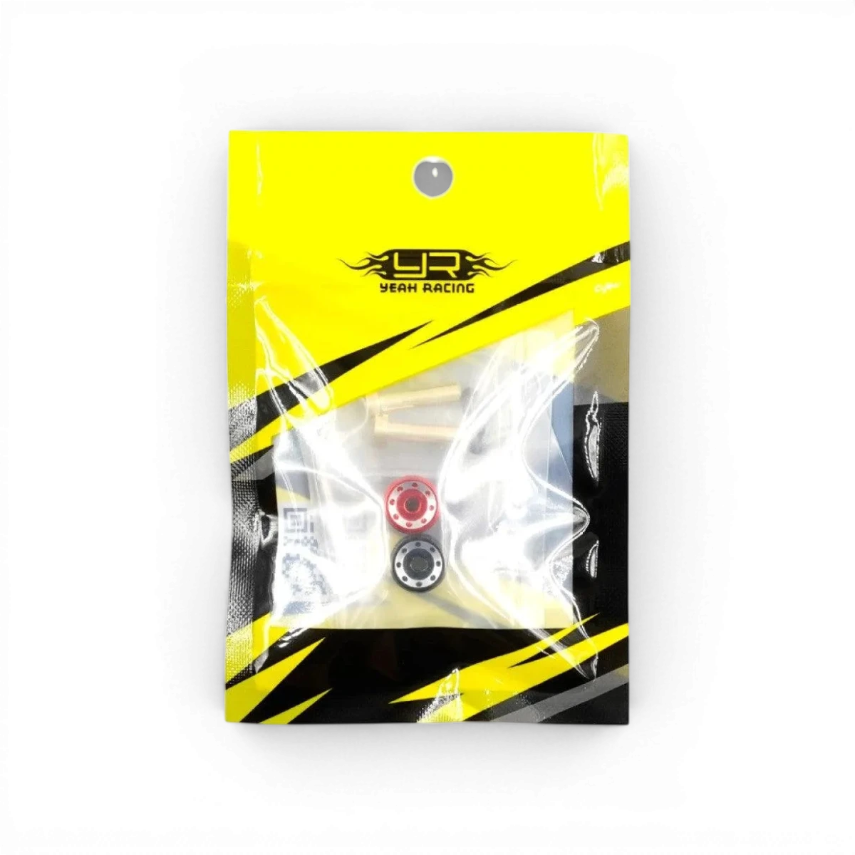Prises batterie 4mm avec dissipateurs pour électronique, marque Yeah Racing, connecteurs robustes pour projets électroniques.