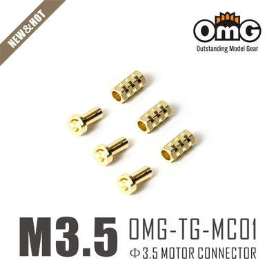 3,5 mm samci/ženské zásuvky motoru - OMG - OMG -TG -MC01