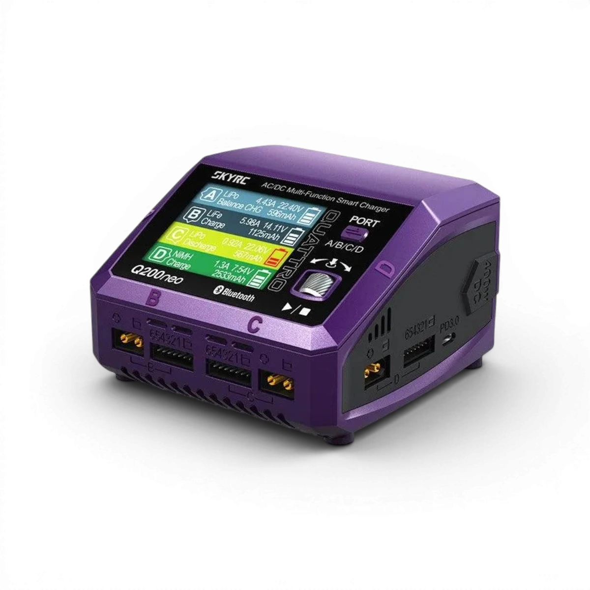 Q200 neo Quattro AC/DC Chargeur (AC max 200W - DC max 400W)- SKYRC - DriftParadiZ
