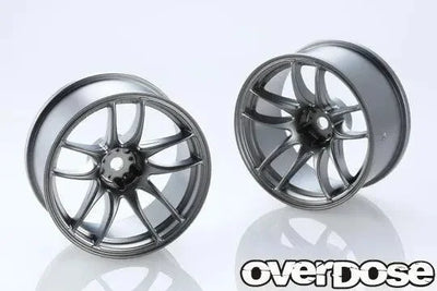 R -SPEC Work Emotion Cr Kiwami (av+7 - Black Metal Chrome Mat) - OVERDOSE - OD2834