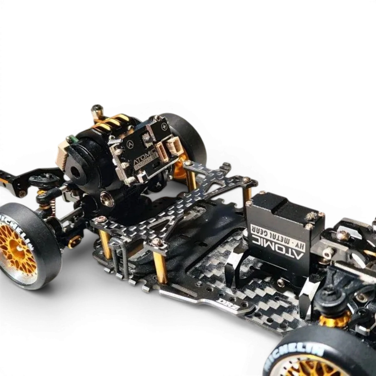 Radiateur moteur/support ESC - Atomic RC - DriftParadiZ